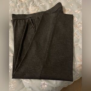 Lane Bryant Charcoal Straight Leg Pants
